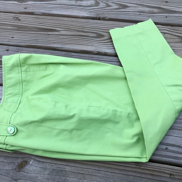 Focus 2000 Petite Women Cropped Pant Stretch Green - Picture 8 of 8